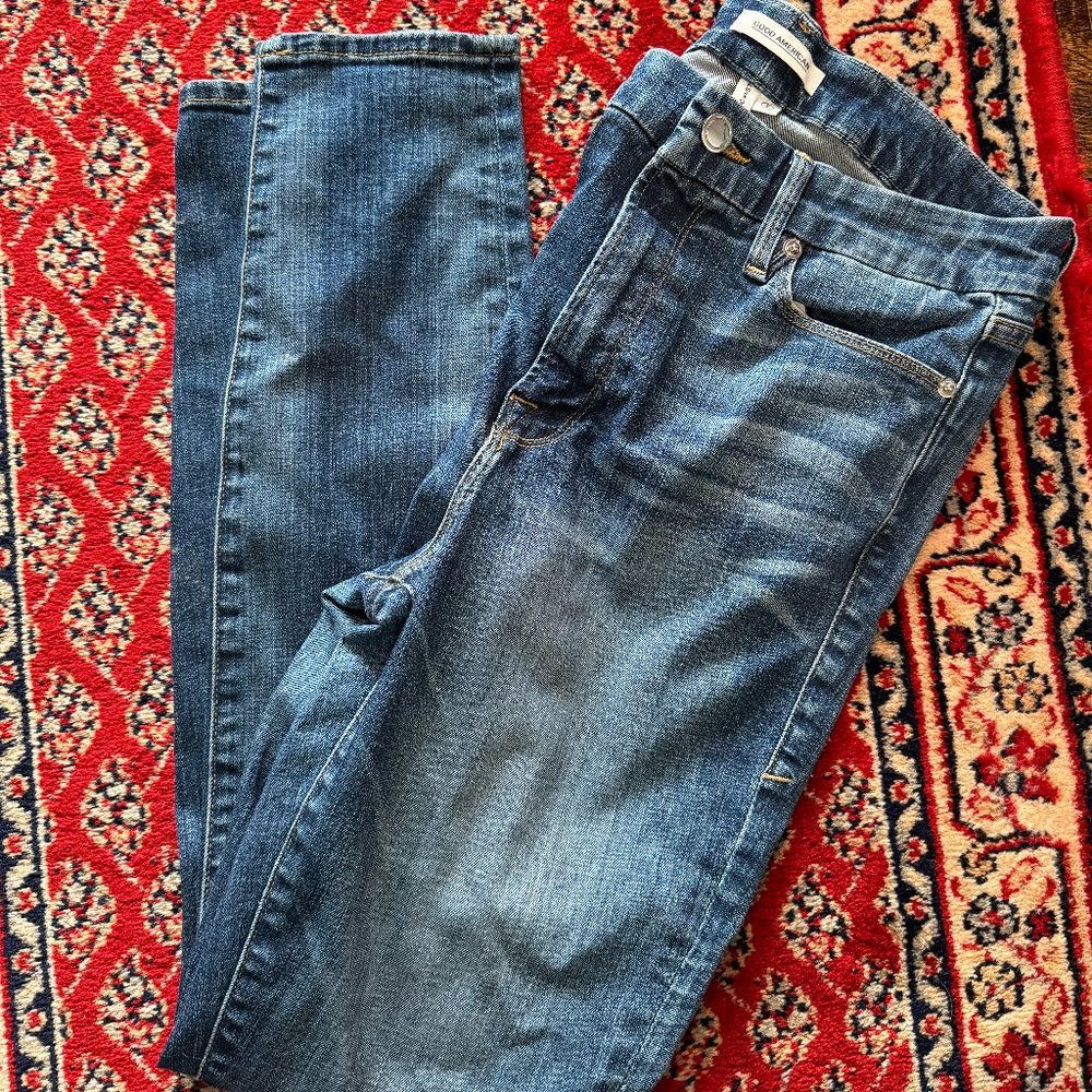 Good American Stretch skinny jeans